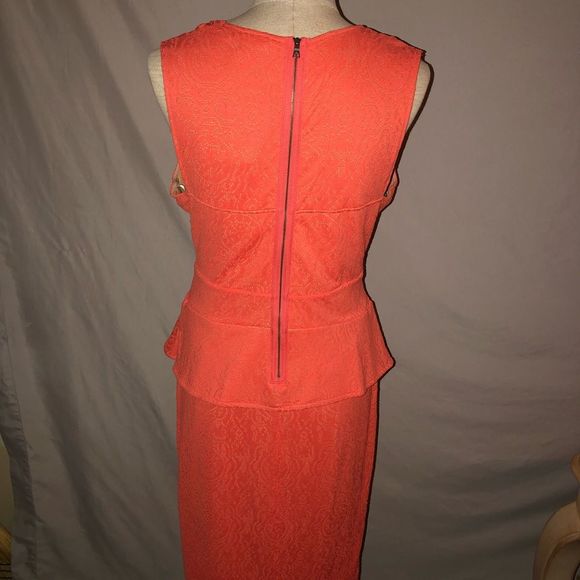 Bcbg juliene peplum ambrosia knee length dress - Picture 2 of 5